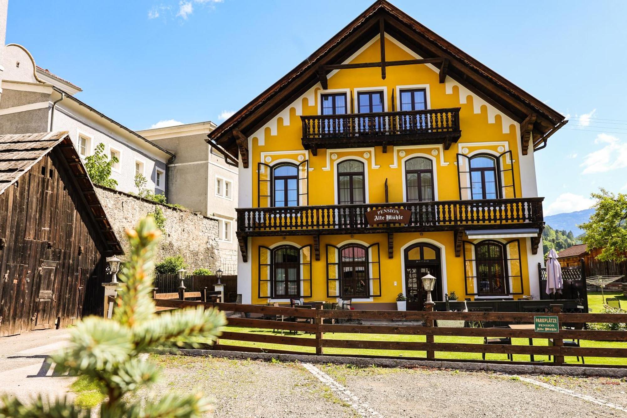 Pension Alte Muehle Gmund in Karnten Exterior photo